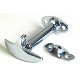 RV Designer H515 Chrome Engine Compartment Latch - 4"